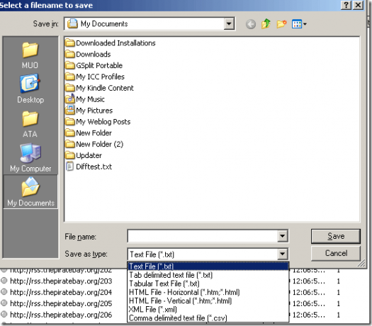 cetak riwayat penelusuran firefox