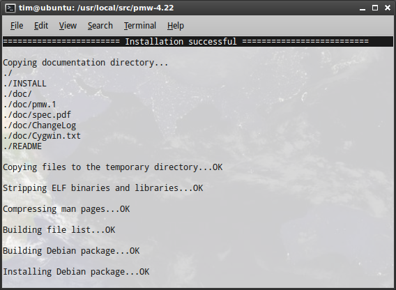 cara menginstal file tar gz ubuntu