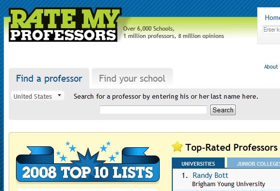 Ratemyprofessor