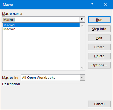 cara merekam makro di excel 2016