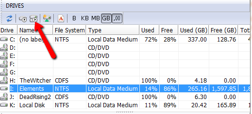 analisa penggunaan hard disk