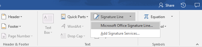 Cara Membuat Laporan dan Dokumen Profesional di Microsoft Word Signature Line