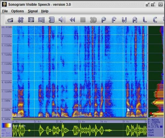 program spektogram suara