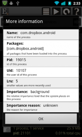 info sistem android