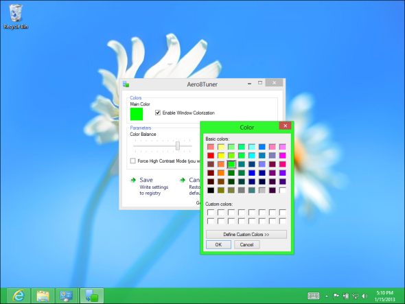 latar belakang windows 8