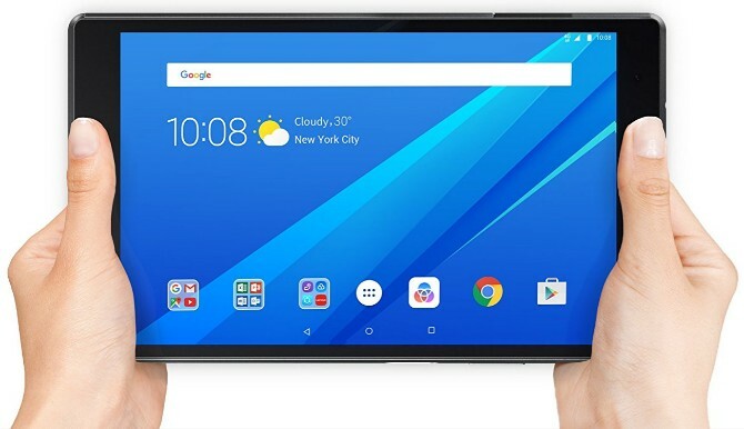 Lenovo Tab 4 LTE 8-inch adalah tablet murah terbaik dengan data 4G 