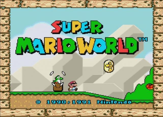 Sistem Hiburan Nintendo Super Marioworld