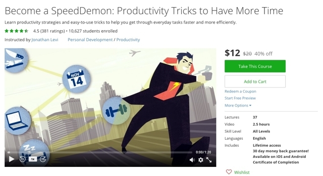 udemy speeddemon