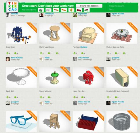 9 Aplikasi Agar Mudah Membuat Objek Cetak 3D direktori tinkercad