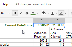 contoh fungsi google spreadsheet