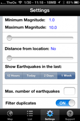 Quake Spotter - Cara Mudah Menggunakan Untuk Melacak Gempa Bumi [iOS, Aplikasi Berbayar Gratis] QuakeSpotter05