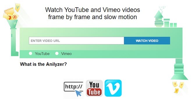 Cara Menonton YouTube atau Vimeo di Frame-by-Frame atau Slow Motion anilyzer