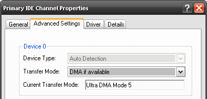 Periksa Mode Transfer IDE Anda Untuk Membuat PC Anda Lebih cepat dengan mode ultradma