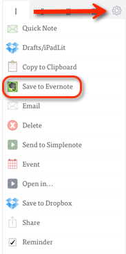 Draf evernote