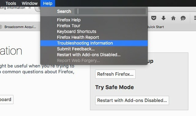 opsi reset-firefox