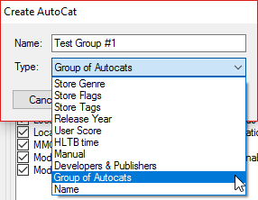 depressurizer membuat autocat khusus