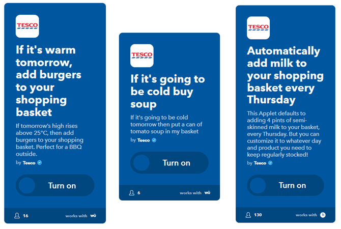 Ifttt trik penawaran online tesco