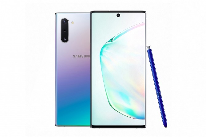 samsung galaxy note 10 dengan stylus