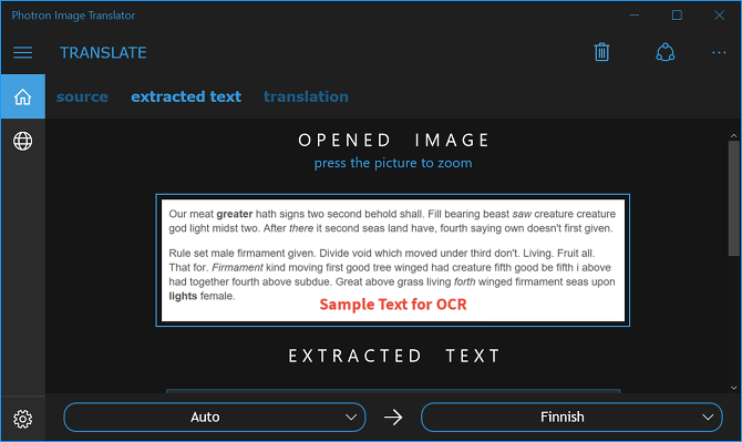 Cara Mengekstrak Teks Dari Gambar (OCR) atau ekstraksi teks penerjemah gambar fotron