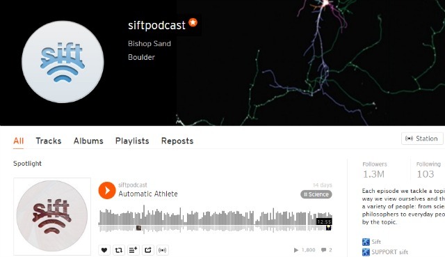 Saring Podcast di SoundCloud