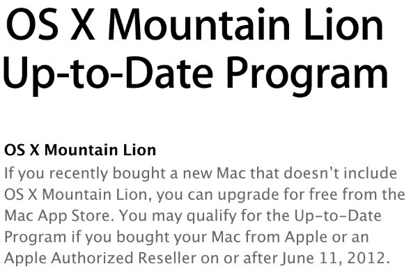 Membeli Mac Baru-Baru Ini? Klaim Upgrade Gratis Anda Ke OS X Mountain Lion uptodate1