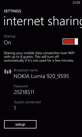 tethering nokia lumia 920