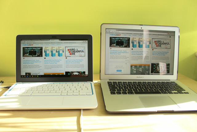 perbandingan layar dengan macbook-air