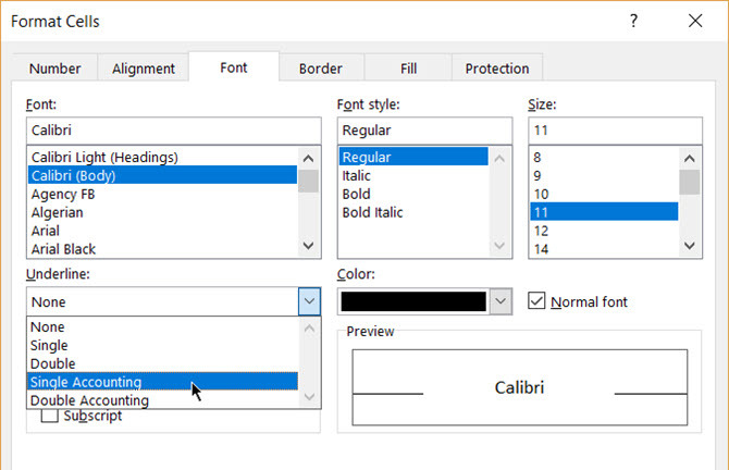 Memformat Sel di Excel