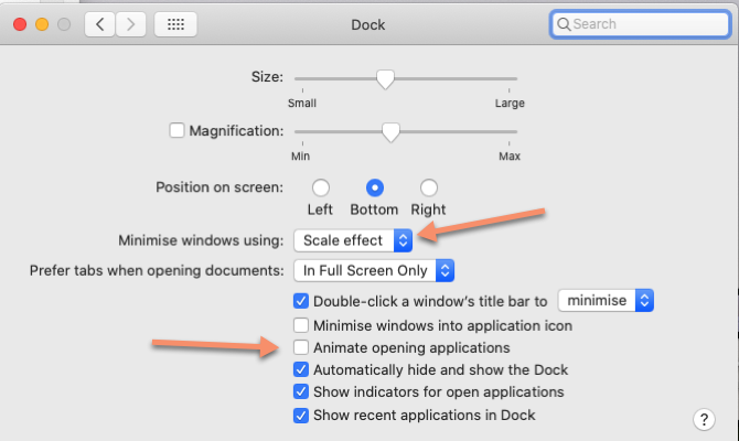 Efek Visual Mac