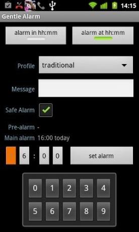 alarm lembut untuk android