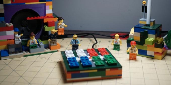 Papan Ketik Arduino Lego DIY