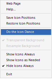 Sembunyikan & Tampilkan Ikon Desktop Secara Ajaib di Windows dengan Iconoid iconoid04