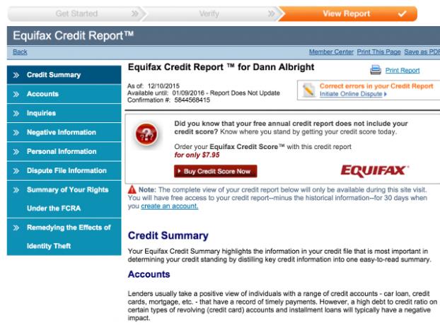 laporan equifax-kredit