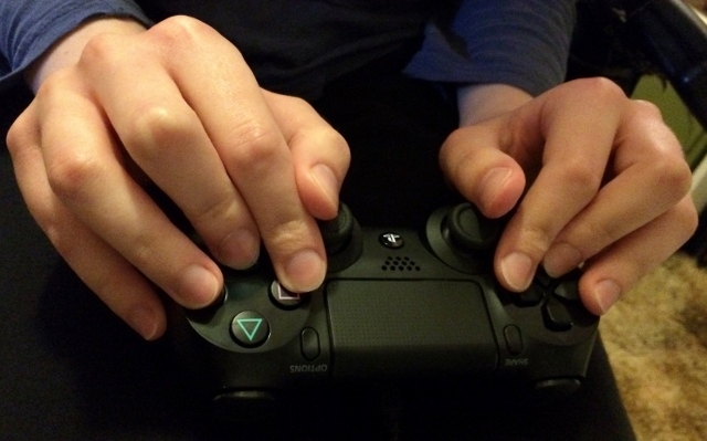 Keyboard Fingers On Controller