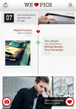WeHeartPics: Dapatkan Pembaruan Paling Penting Tentang Teman Anda Dengan Foto Foto