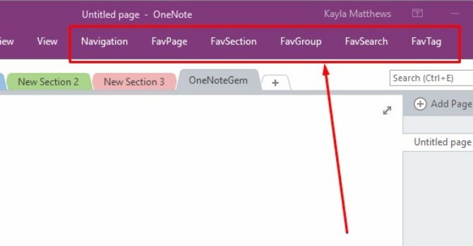 buat templat kalender onenote