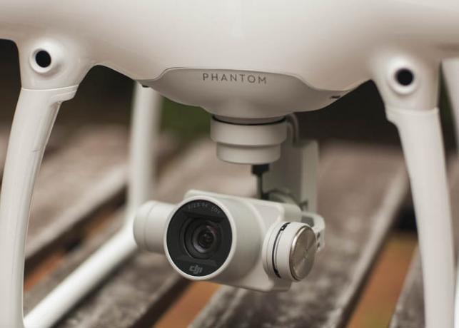 DJI Phantom 4 Tinjau kamera phantom4