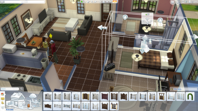 Bangunan dan gaya rumah The Sims 4