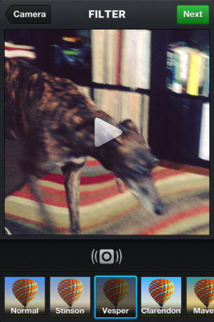 Filter Video Instagram