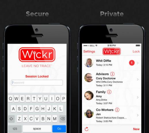 6 Aplikasi iOS Messaging Aman Yang Mengambil Privasi Sangat Serius wickr