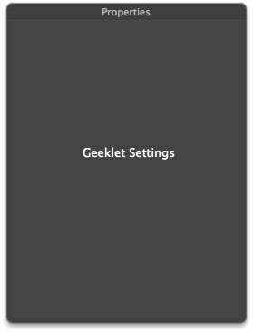 GeekTool - Menampilkan Informasi Sistem pada Mac dalam Pengaturan 01d Geeklet Style