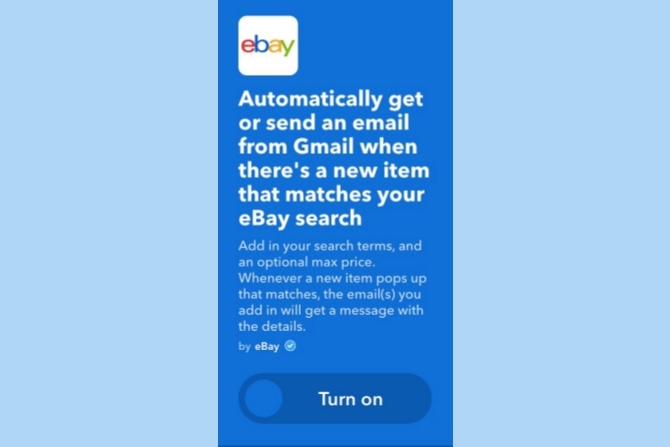 ifttt gmail ebay cocok dengan pencarian