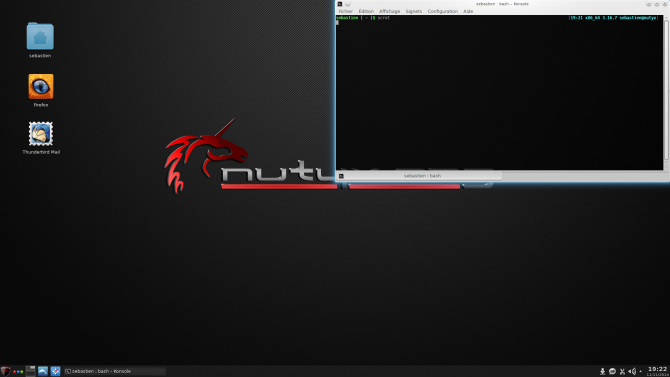 Nutyx dengan GUI