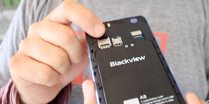 Review Blackview A9 Pro: Sensor Dual-Camera dan Di Bawah $ 100 BLACKVIEW A9 PRO sim tray