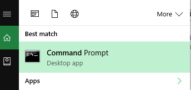 Command Prompt Windows