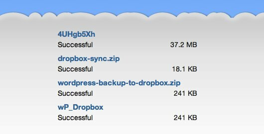 mentransfer file ke dropbox