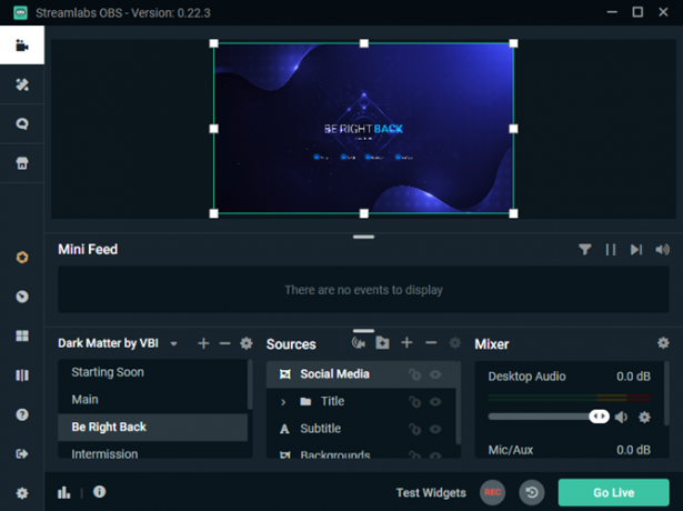 Editor Default Streamlabs