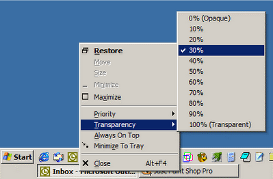 Jaga Windows di Atas dan Minimalkan ke Baki Dengan PowerMenu powermenu02