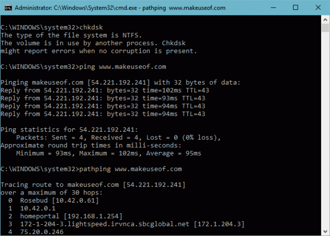 Perintah Essential Windows CMD Yang Harus Anda Ketahui Ping pathping tracert