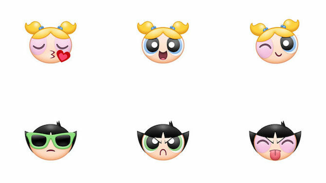 Paket Powerpuff Girls iMessage Sticker